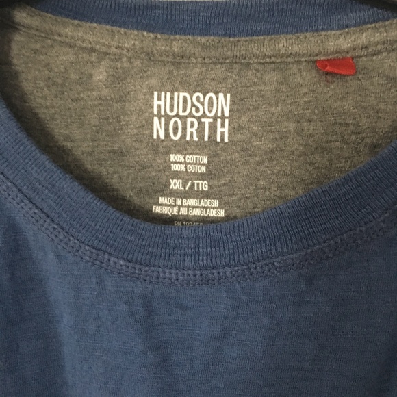 Hudson North - Long Sleeve Tee Shirt - HOLIDAY SALE - Picture 3 of 5